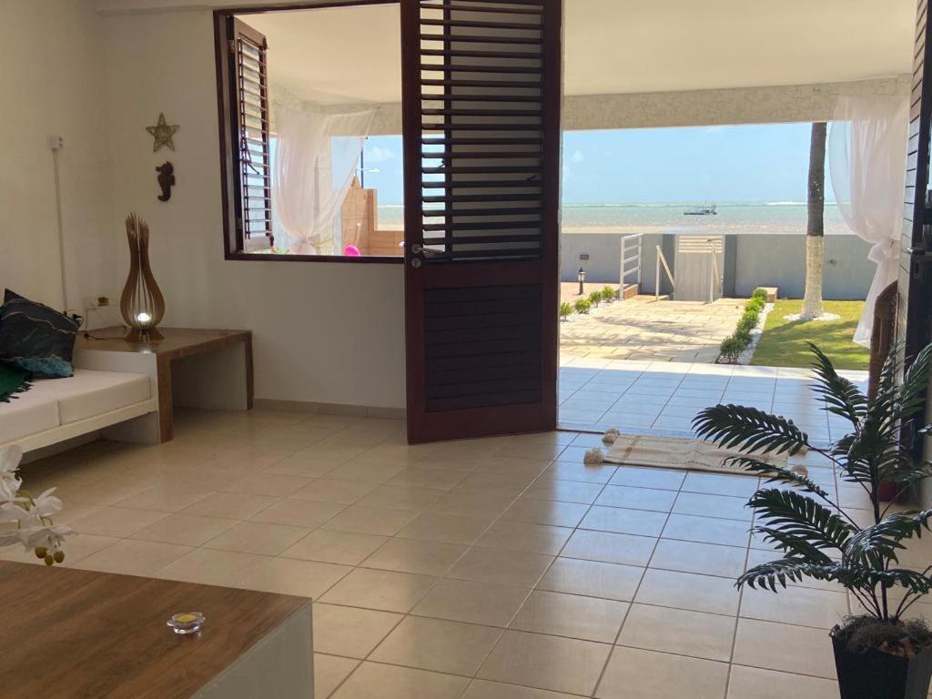 Casa Pe Na Areia Villa São José da Coroa Grande Eksteriør bilde