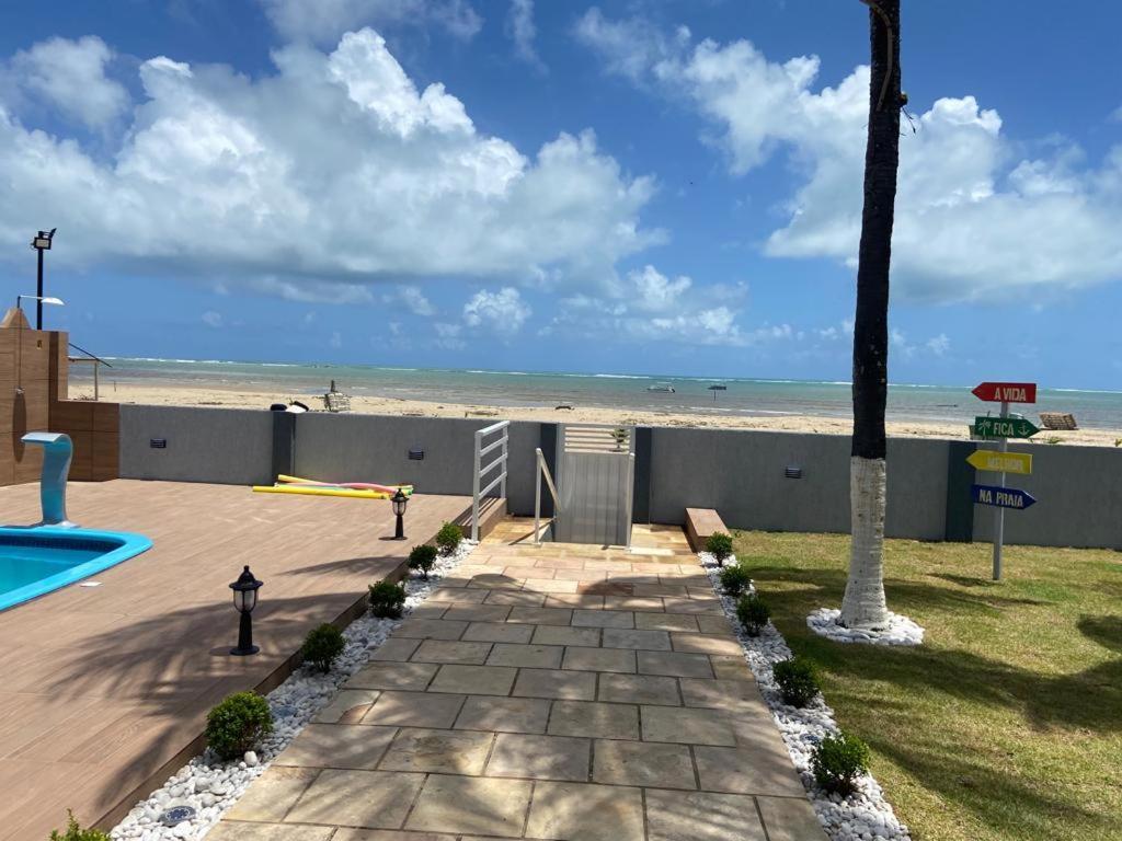 Casa Pe Na Areia Villa São José da Coroa Grande Eksteriør bilde